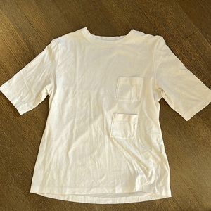 Kate Spade White Cotton T - Size Small